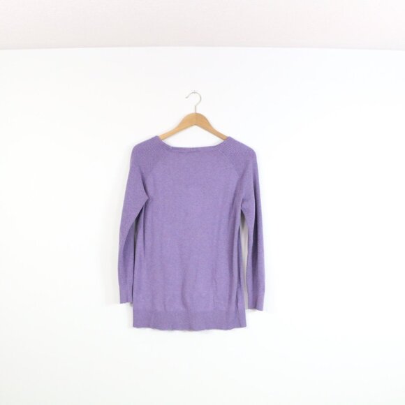 *Loft Purple Long Sleeve - Picture 6 of 7